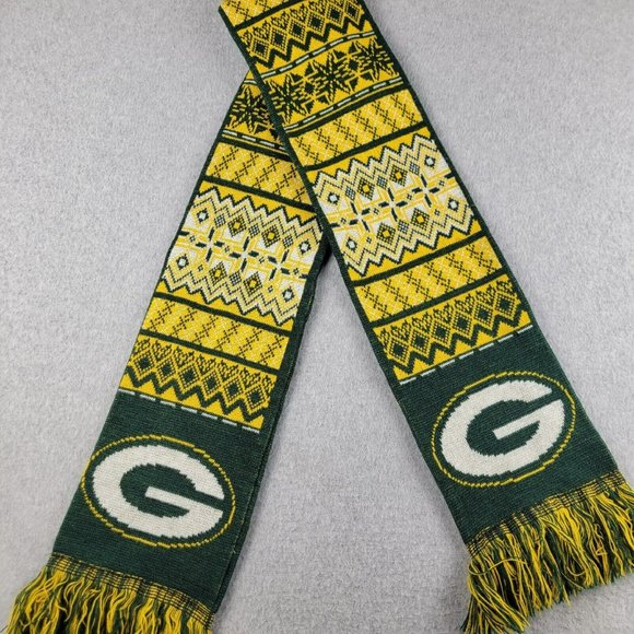 Green Bay Packers Accessories Vintage Green Bay Packers Scarf 64